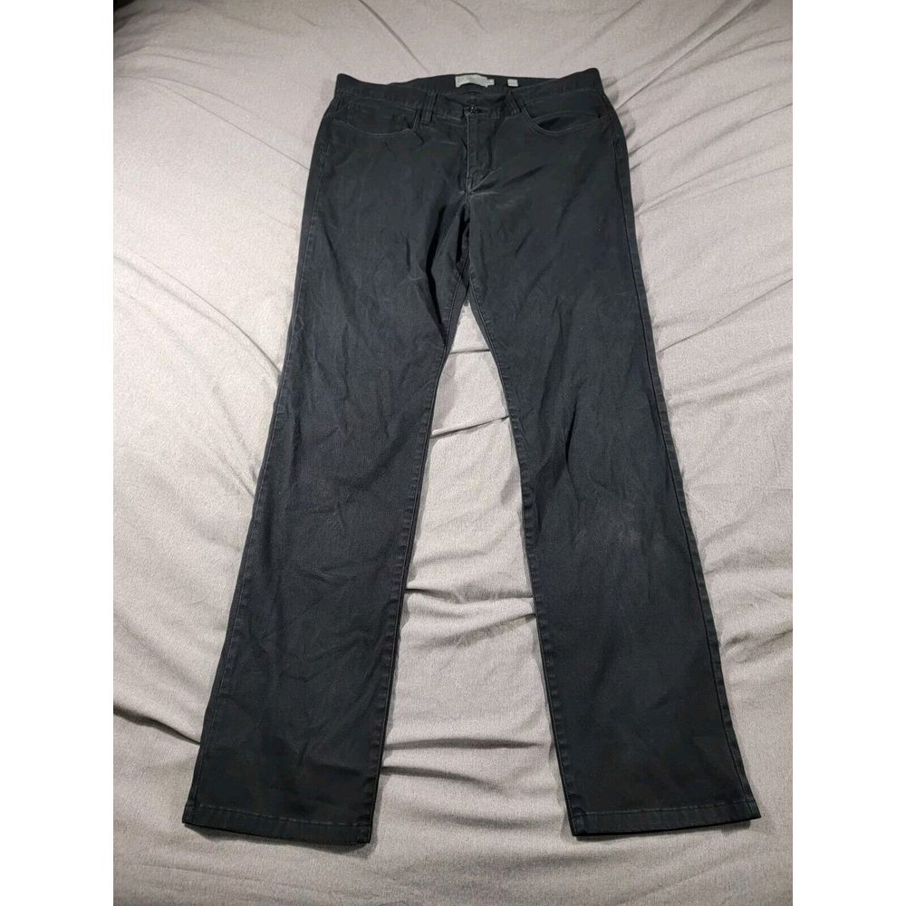 Vince Soho Chino Pants Men's 33x31‎ Five-pocket Stretch Straight Black